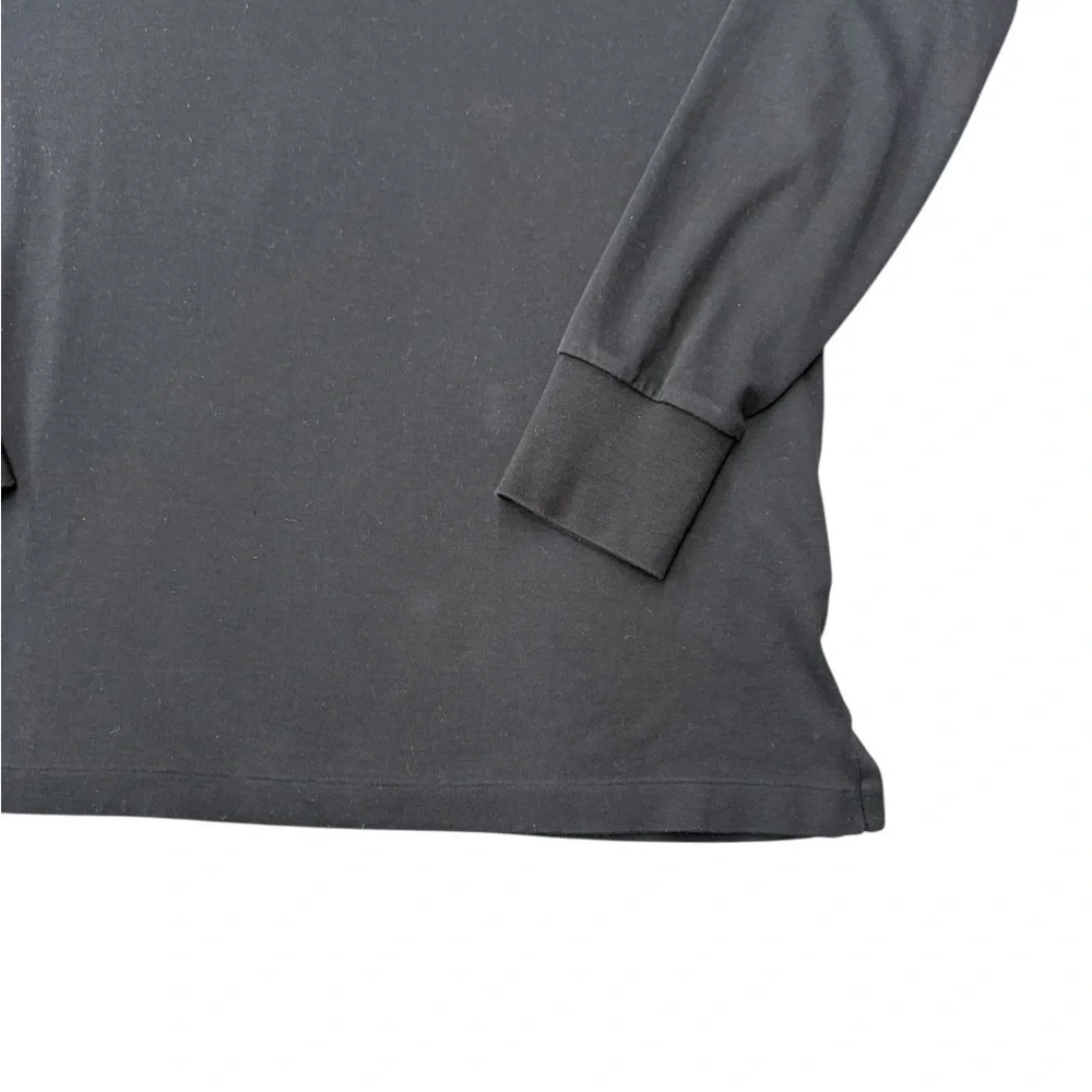 Polo by Ralph Lauren Men's Black Long Sleeve Polo Size large NWOT